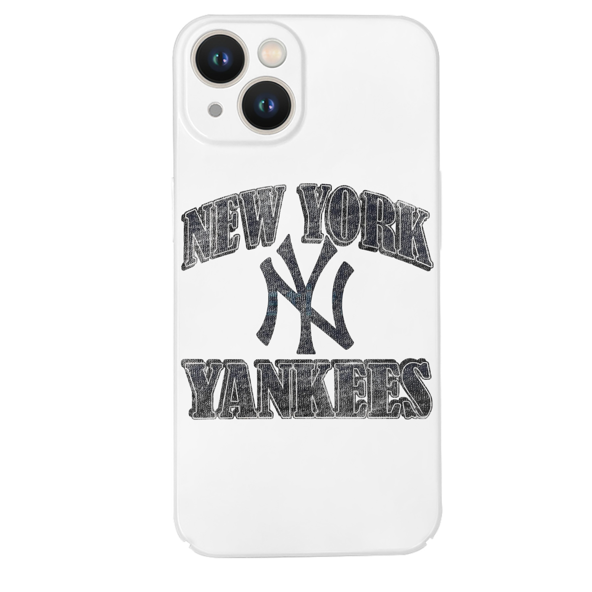 New York Yankees 76 IPhone 14 Series Full-Cover Hard Case – Shockproof With Raised Camera Protection – Precise Cutouts, Wireless Charging Compatible – Durable, Anti-Yellowing, Easy To Clean